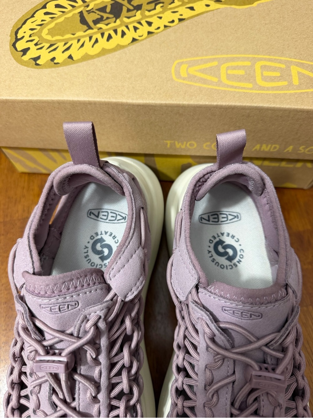 Brand New KEEN Women's Uneek Canvas Sandals Shoes Size 6 1/2 6.5 Retail $150 - Picture 7 of 8
